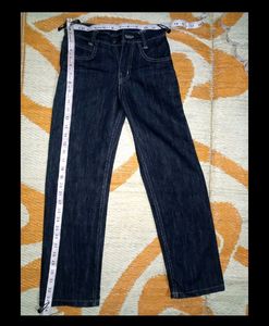 Dark Wash Straight Leg Jeans