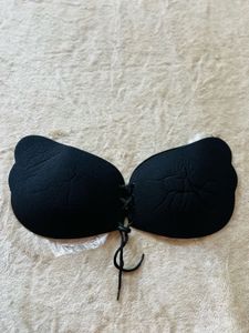 Black Adhesive Bra