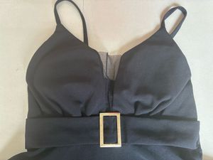 XS Black Skater Dress