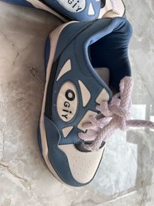 Cute Blue &amp; White Shoes