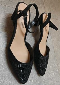 Original Adelle Sparkly Black Heels