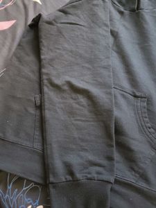 Black Hoodie with Pocket