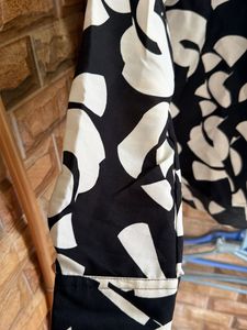 Abstract Print Long Sleeve Shirt