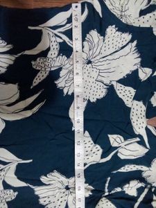 Stylish Navy Blue Floral Kurta