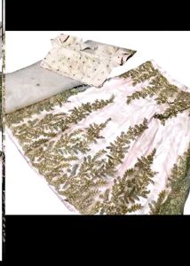 Elegant Pink Embroidered Lehenga Choli