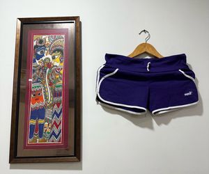 Puma Purple Athletic Shorts