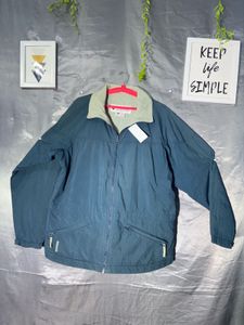 COLUMBIA Men's Blue Zip-Up Jacket