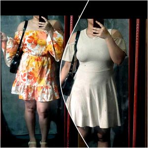 combo 2 piece dress
