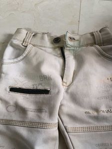 White Distressed Jeans
