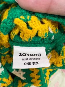 New Savana Crochet Granny Square Tank Top