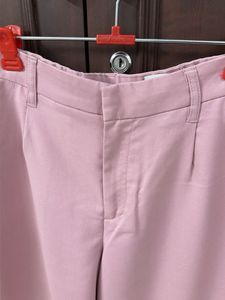 H&amp;M Stylish Pink Wide-Leg Pants