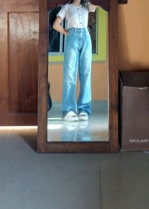 American Eagle Oversized Parallel Jeans