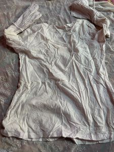 Boho Embroidered Cotton Tunic Top