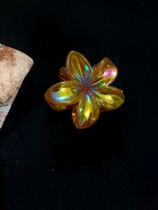 Chic Floral Hair Clip &amp; Scrunchie Set