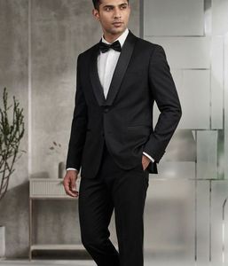 Brand New Men's Black Tuxedo Suit