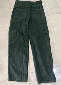 Dark Green Cargo Pants
