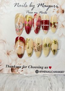 bridal Designer Press On Nails