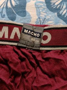 Macho Men's Briefs - Maroon
