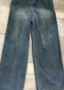 Vintage Wash Denim Jeans