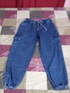 Denim Comfortable Joggers