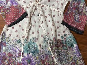 Bohemian Floral Print Kurta