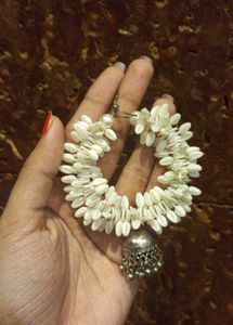 Floral Jhumka Earrings
