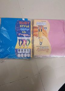 Ruby Style Premium Leggings - Blue & Pink