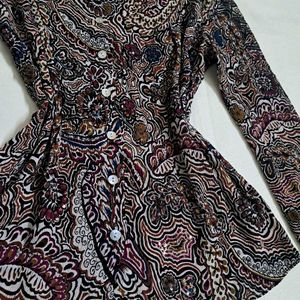 Y2k Vintage 2000s Pleated Embellished Shirt Top
