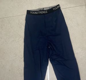 Young Trendz Navy Warm Leggings