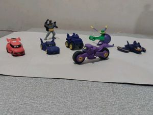 Batman & Cars Toy Set