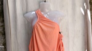 Chic One-Shoulder Ruched Top