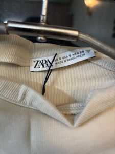 Zara Sleeveless Mock Neck Top