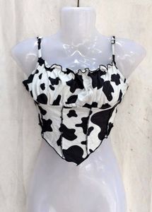 Cow Print Camisole Top