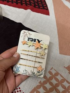 Cute Star Hair Pins Set