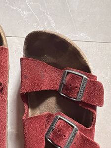 Authentic Suede Birkenstock slippers