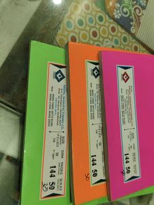 3 Notebooks - Pink, Orange, Green