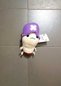 Cute Orange Plush Keychain Toy