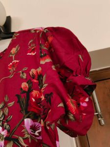 Floral Print Fit &amp; Flare Dress