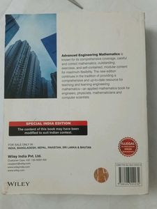 Advanced Engineering Mathematics - 10th Edition