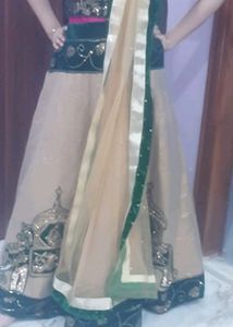 Green  Doli Lehenga