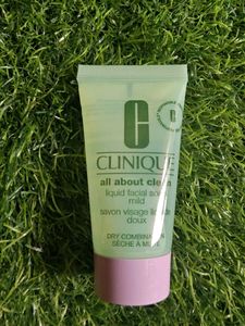clinique all about clean liquid facial soap mild