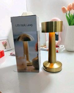Gold LED Desk Lamp 🛋️