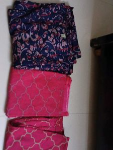 Floral Print Anarkali Suit
