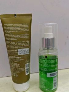 Combo Jovees Herbal Glow Pack &amp; Skin Toner