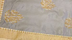 New Beautiful Saree With Stone Work 🤍🤍