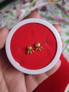 Gold Stud Earrings