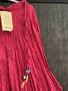 Vibrant Pink lehenga with Gold Accents