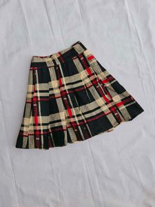Plaid tennis Mini Skirt