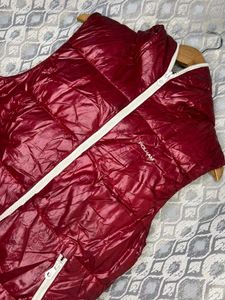 Polham Red Puffer Vest Full Zip