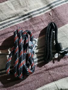 Braided Rope Camera/ID Lanyard